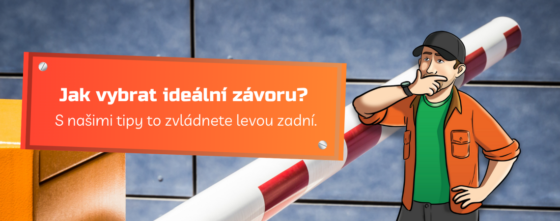 Jak vybrat ideální závoru? S&nbsp;našimi tipy to zvládnete levou zadní